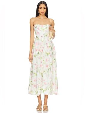 Bardot Lola Corset Midi Dress